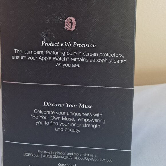 BCBGMAXAZRIA Bumper with screen protector for Apple Watch 40mm.BNWT/BOX - Picture 9 of 11